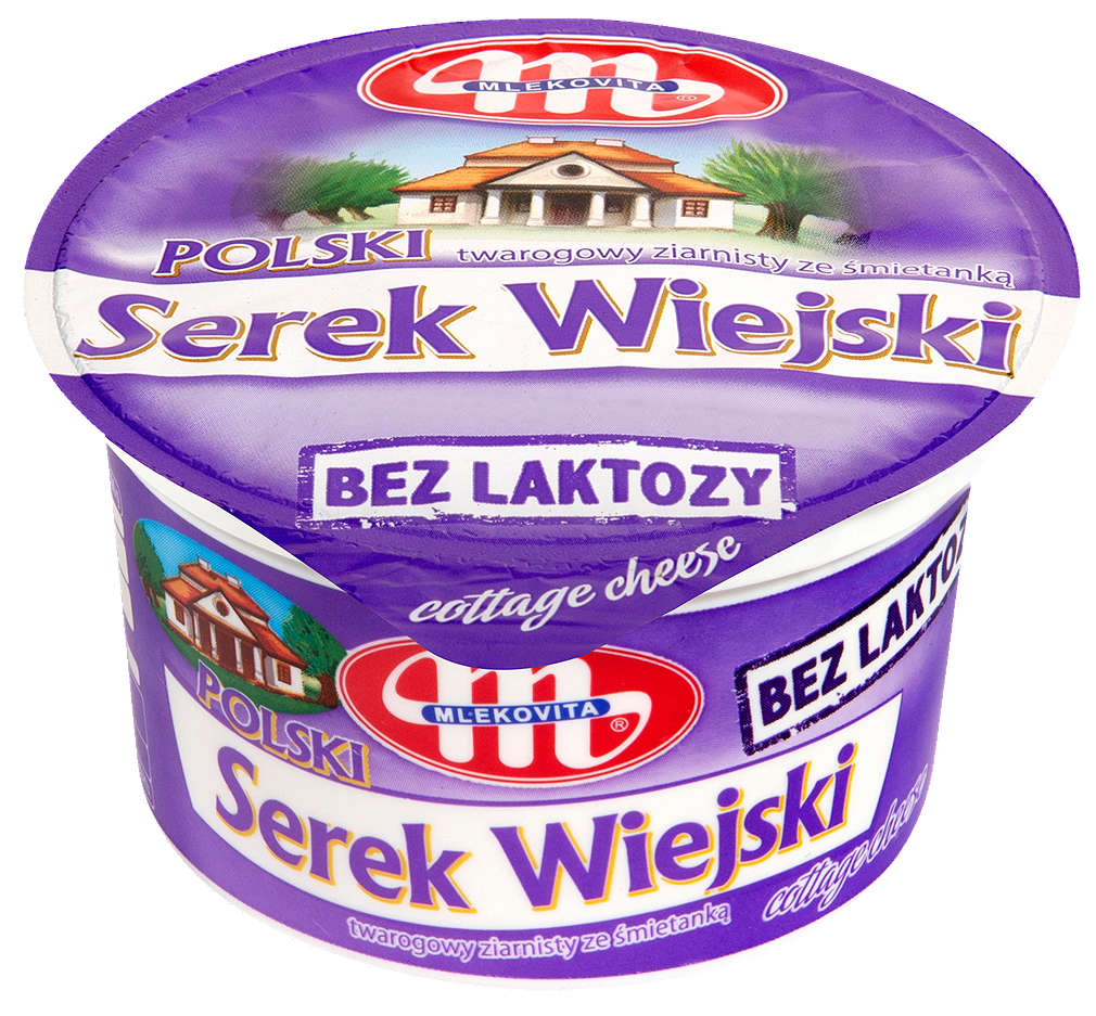 Zdjęcie oferty Mlekovita Serek wiejski bez laktozy