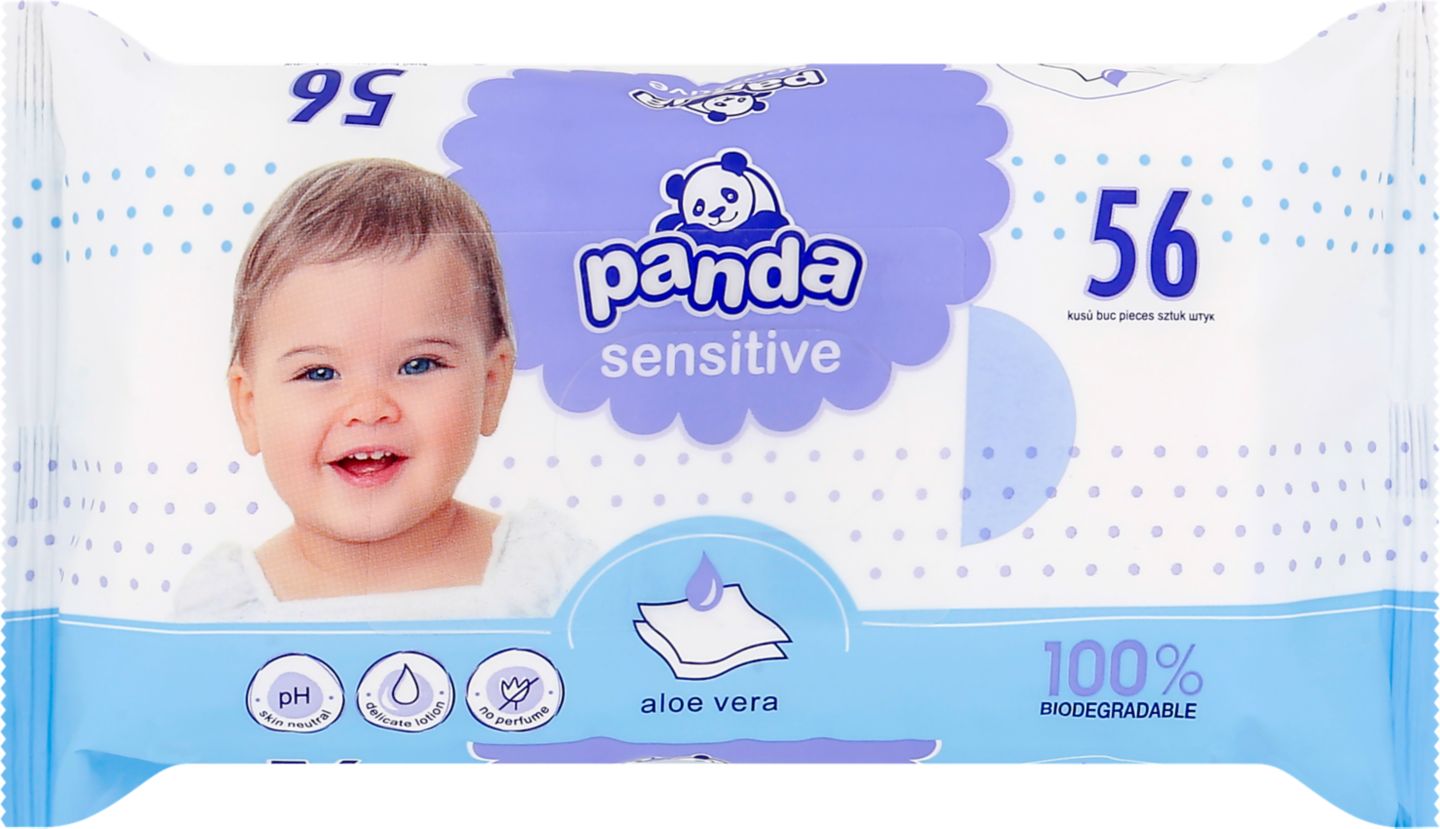 Panda vlhčené ubrousky