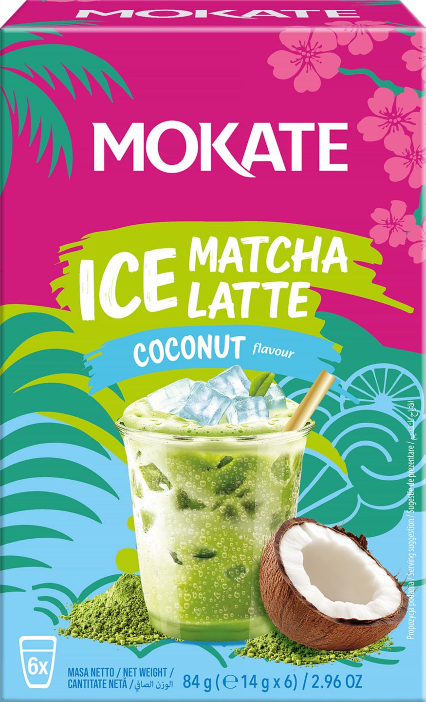 Mokate Ice matcha latte