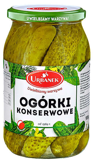 Urbanek Ogórki konserwowe