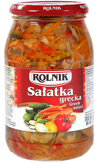 Rolnik Sałatka grecka, Pickles
