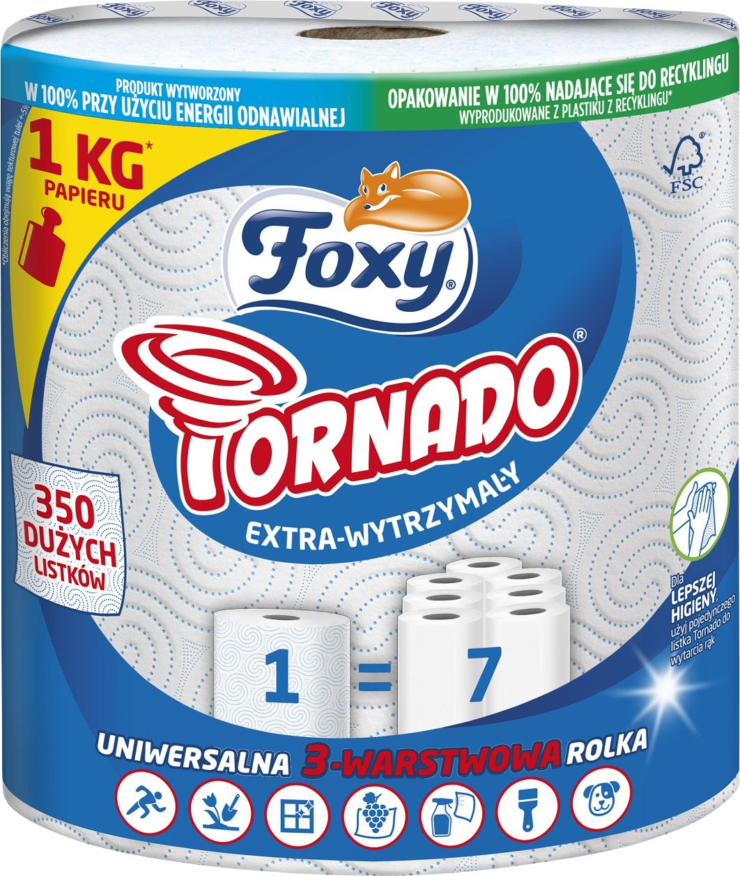 Foxy Tornado Ręcznik papierowy