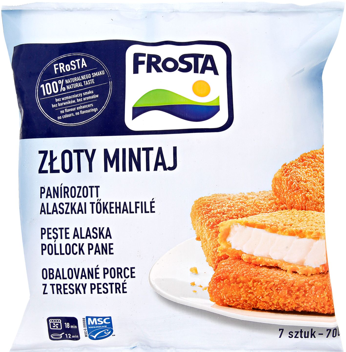Frosta Obalované rybí porce
z tresky