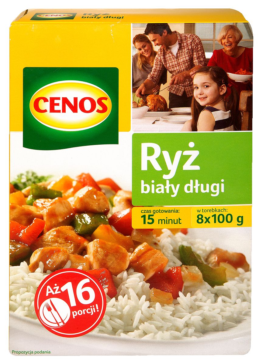 Cenos Ryż biały długi, parboiled