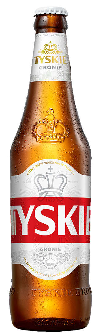 Tyskie Gronie Piwo 5,2% alk.