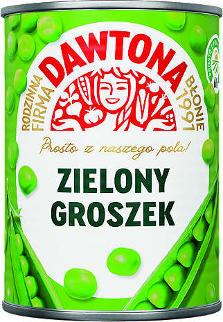 Dawtona Groszek zielony