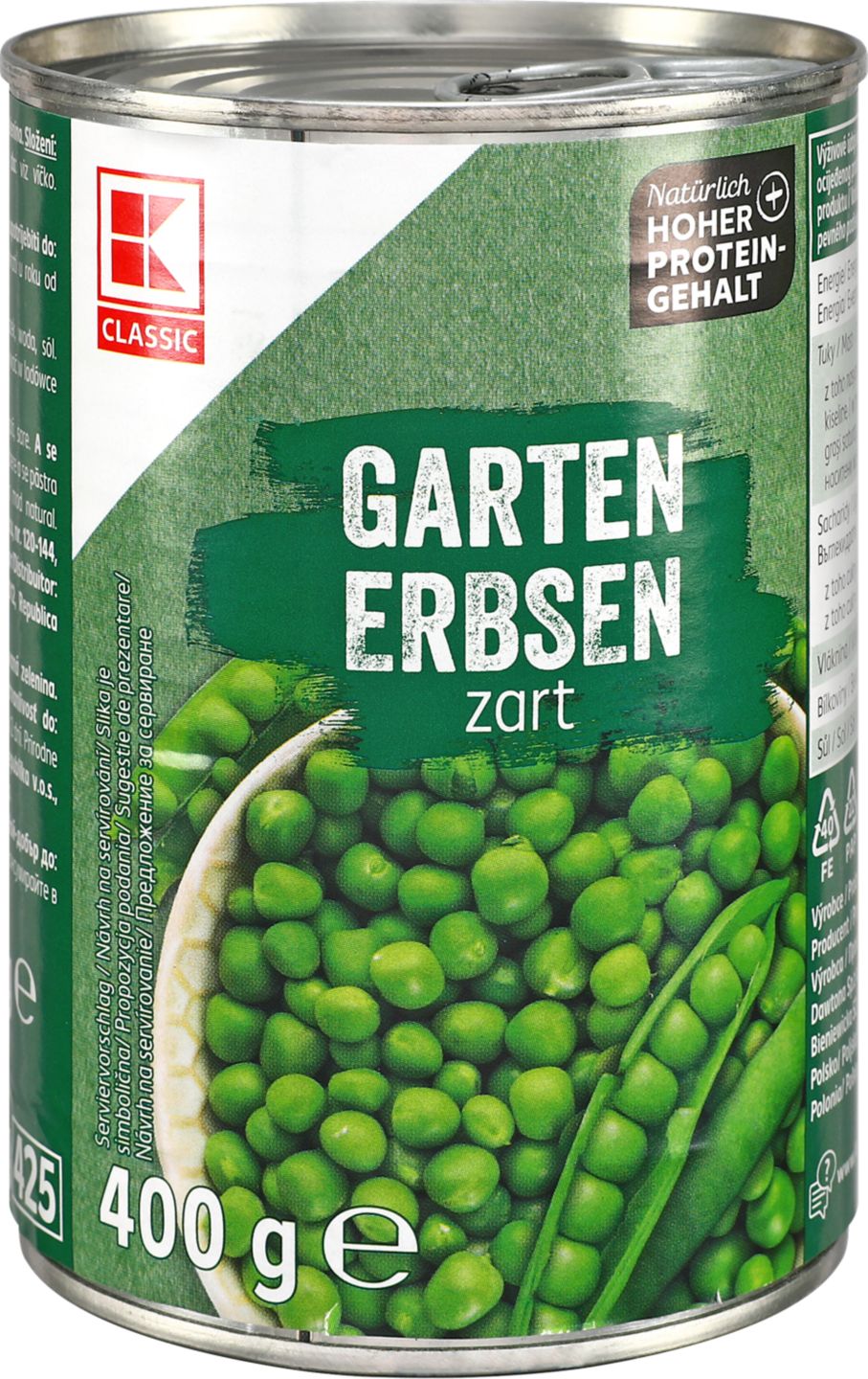 K-Classic Hrášek jemný
