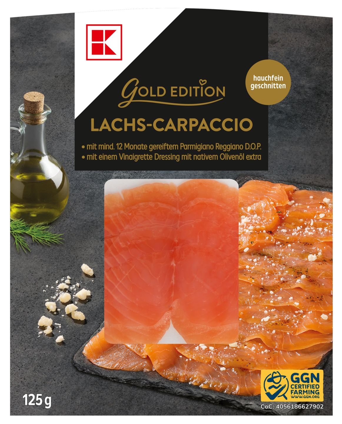 K-Gold Edition Lososové carpaccio