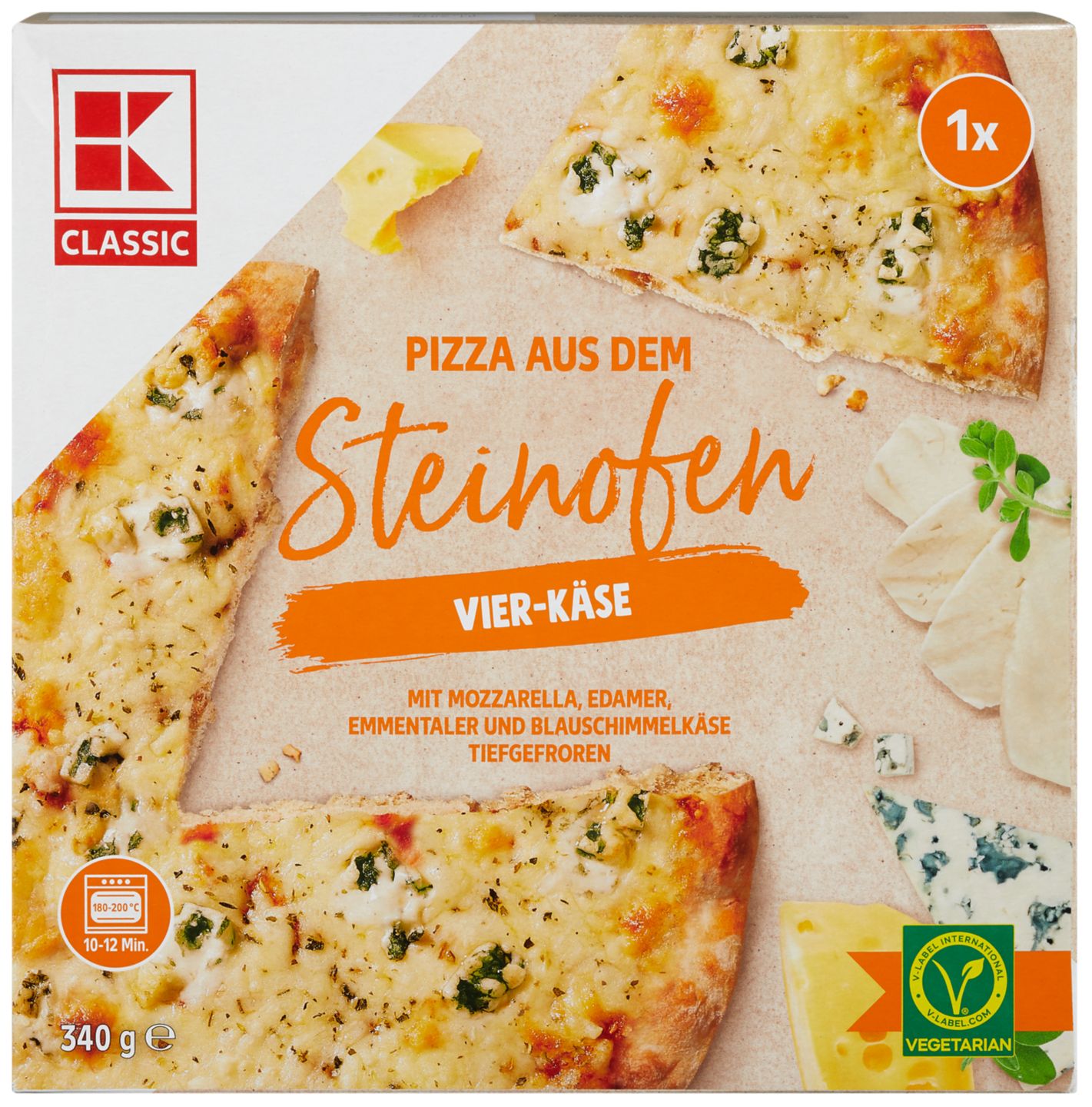 K-Classic Pizza
různé druhy