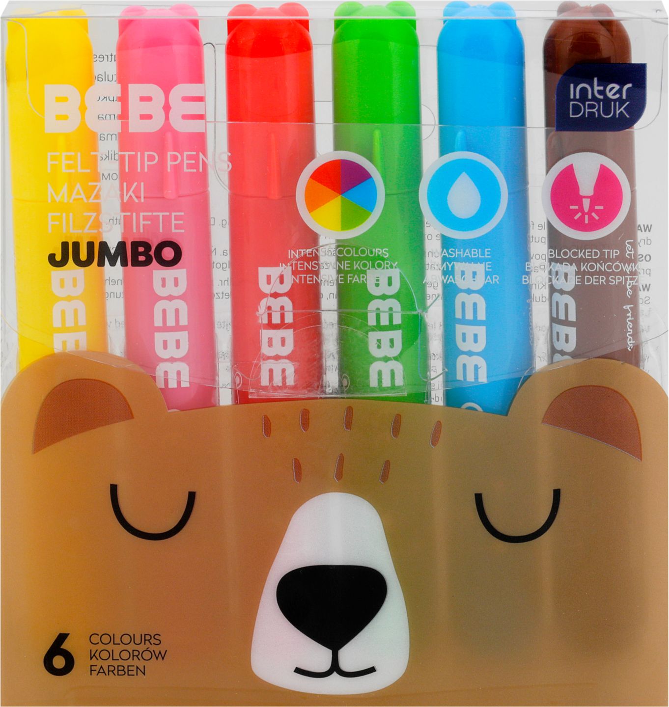 Jumbo fixy 6 ks