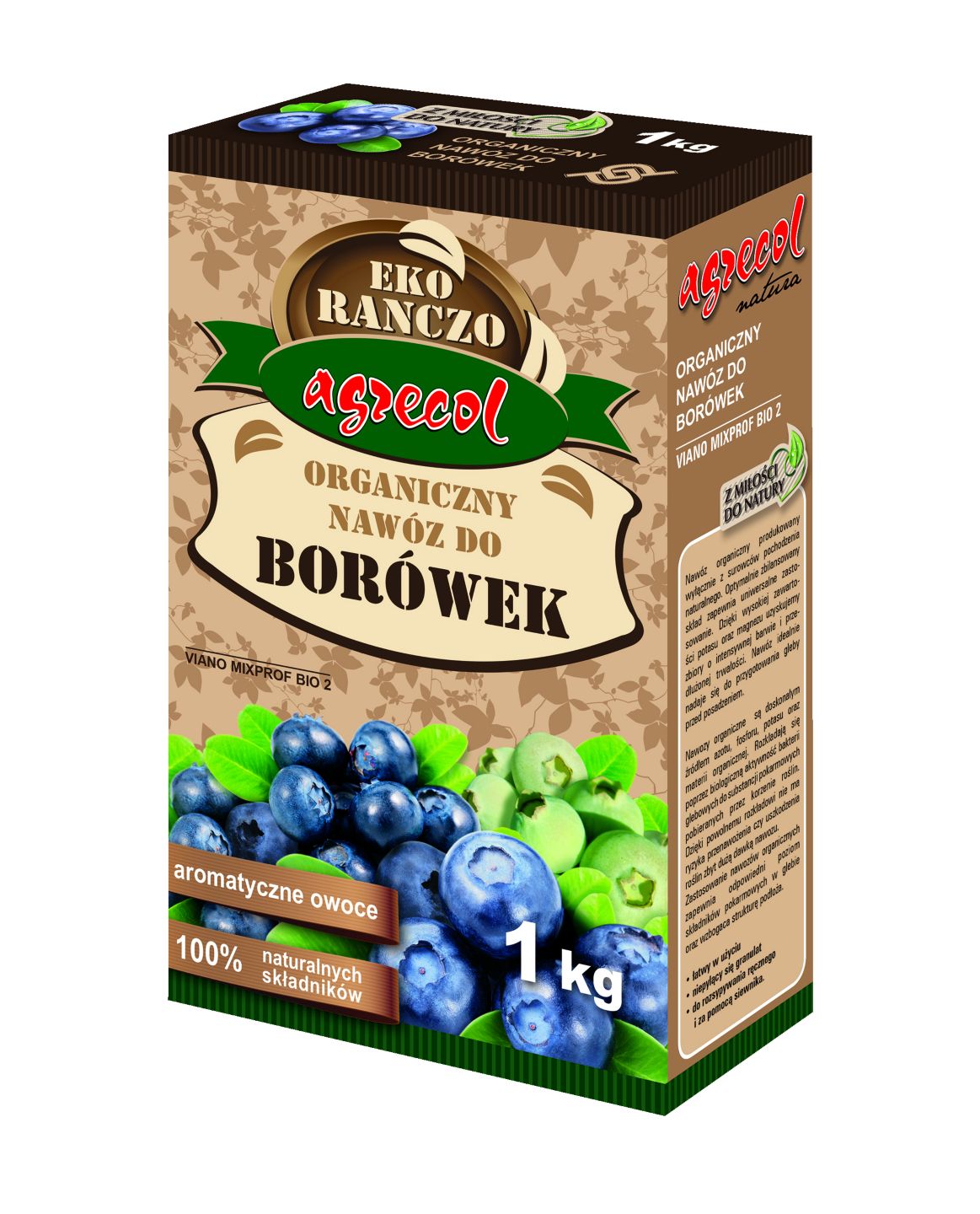 Nawóz organiczny do borówek poj. 1 kg