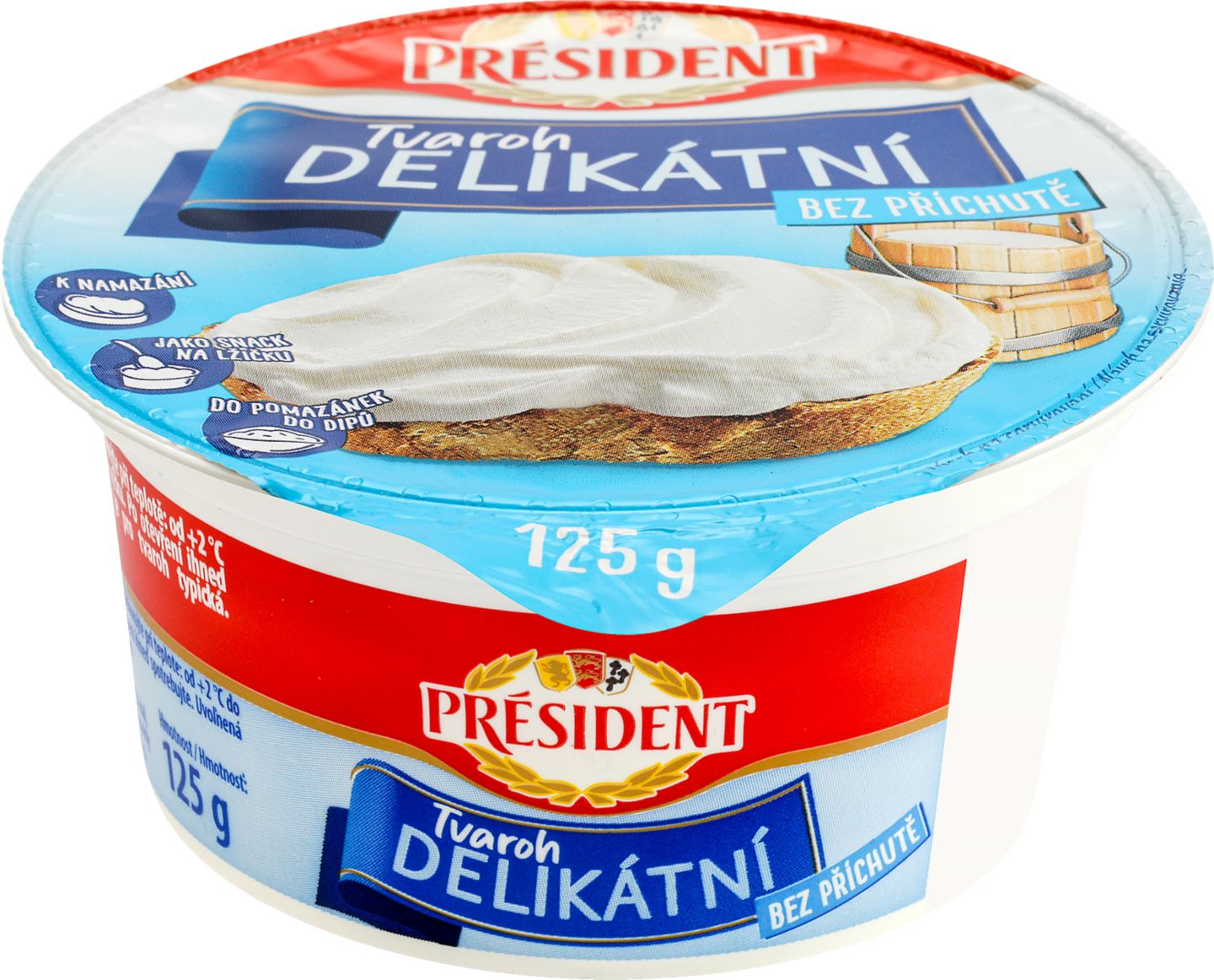 PRÉSIDENT Delikátní tvaroh