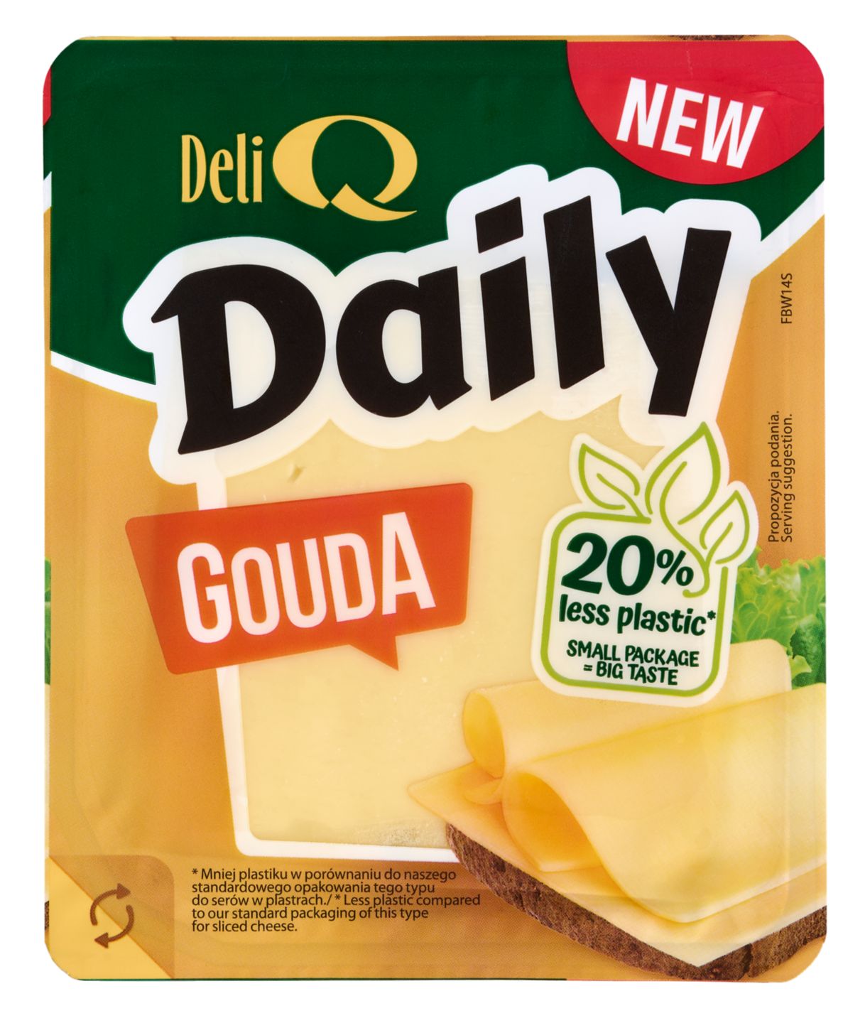 Изображение на DeliQ Гауда или Едам
слайс