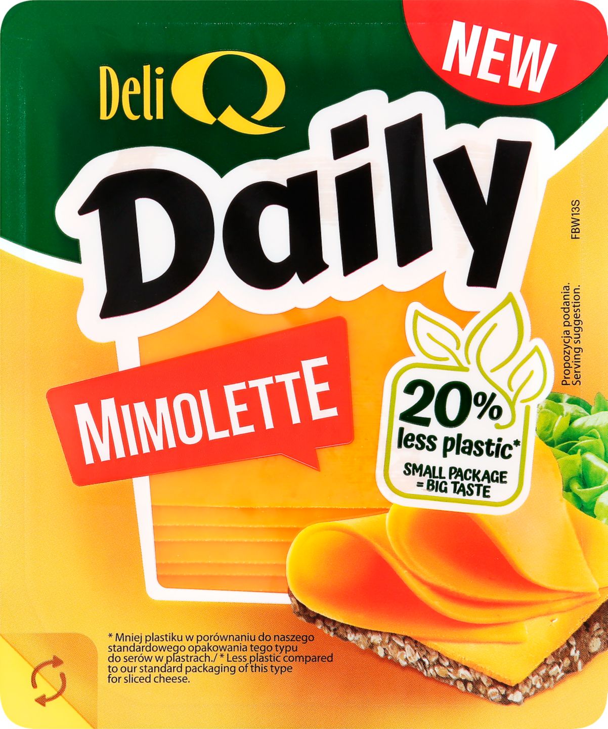 DELI Q DAILY Mimolette
plátky