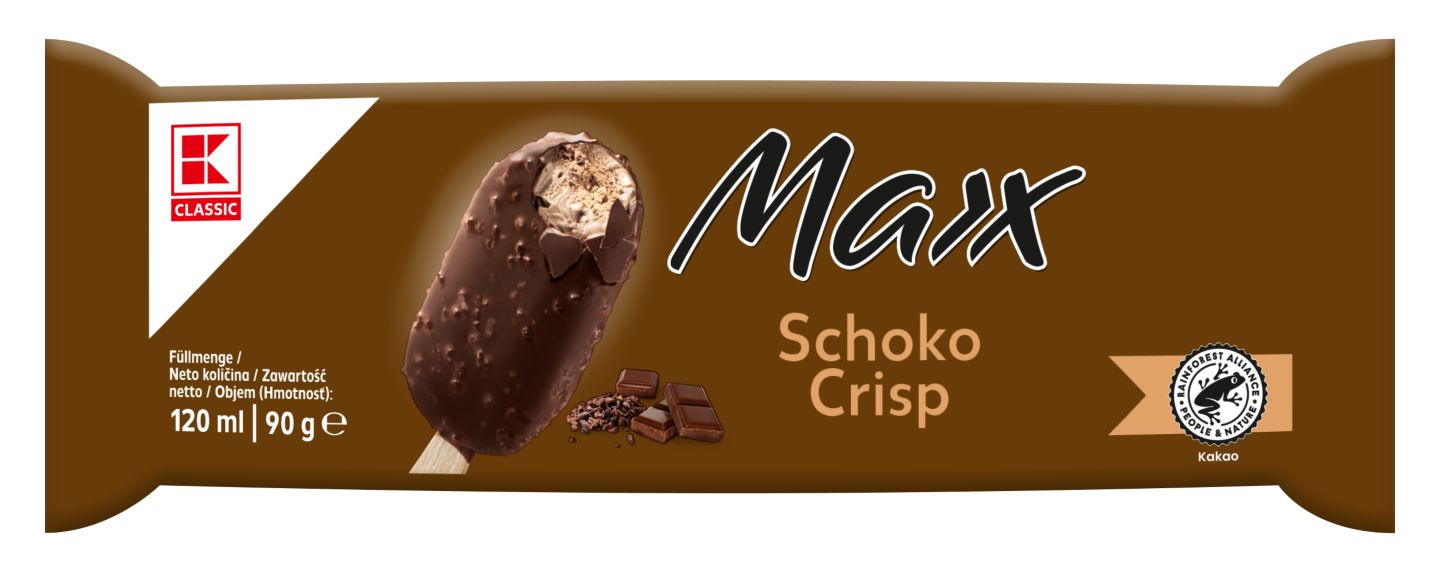 K -Classic Sladoled Maxx Choco Crisp
MPC 2.5.2025=0,89€