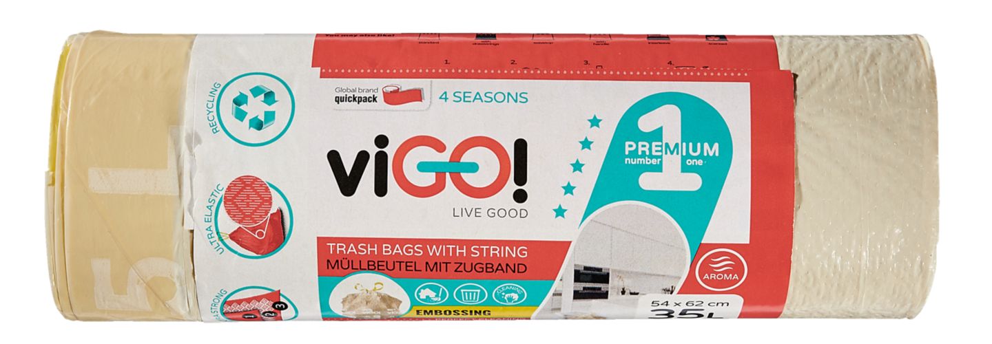 Изображение на viGO! различни видове
ароматизирани