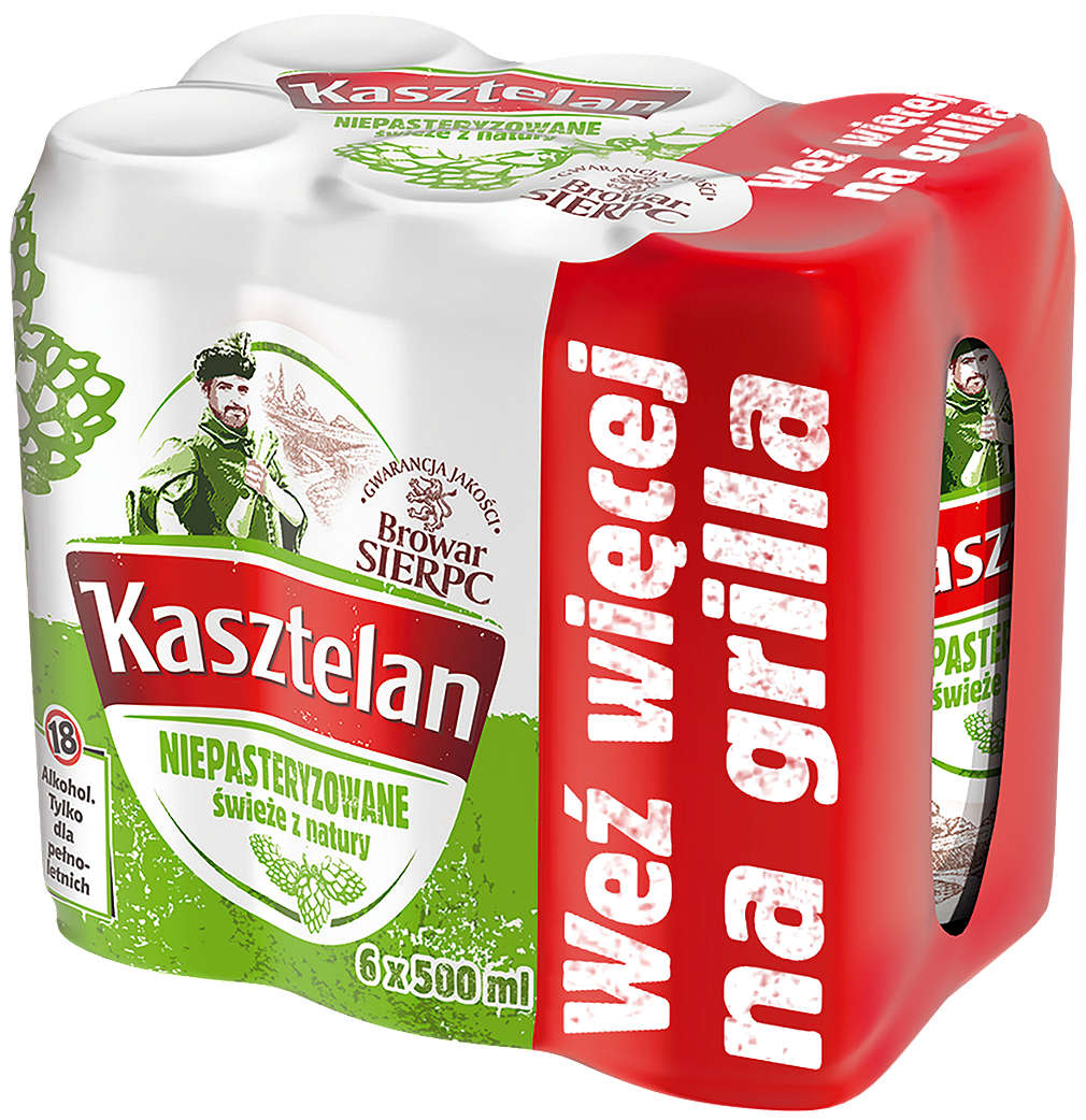 Zdjęcie oferty Kasztelan Piwo 4,6%, 5,7% alk.