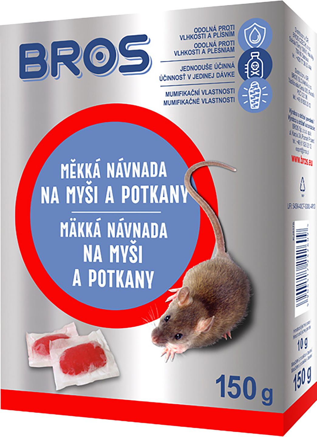 BROS měkká návnada 150 g