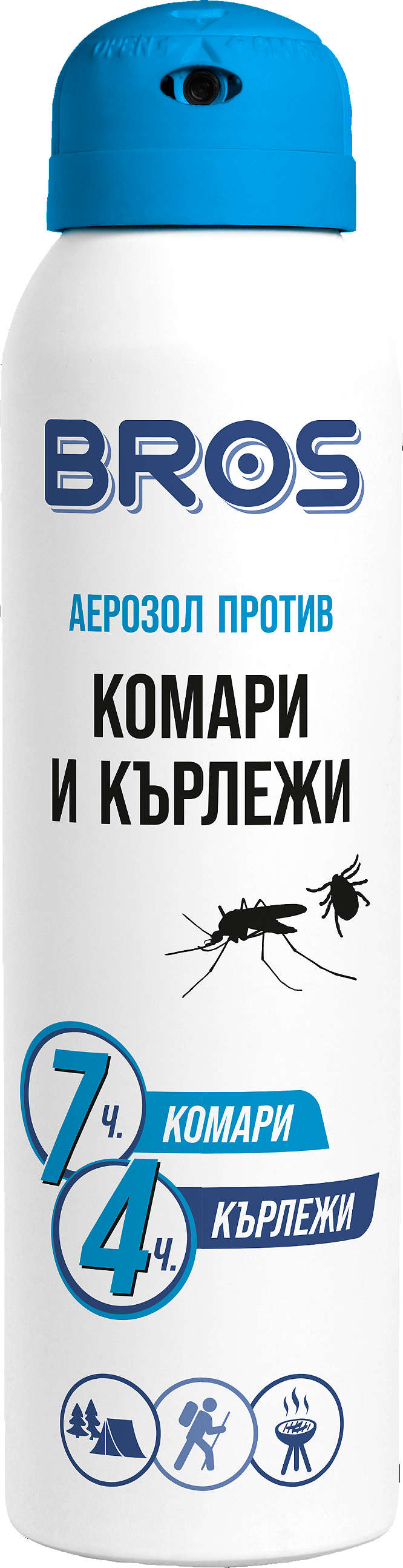 Изображение за продукта Bros Спрей против комари и кърлежи