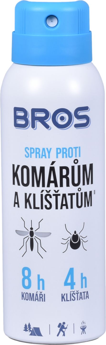 BROS Spray proti komárům a
klíšťatům