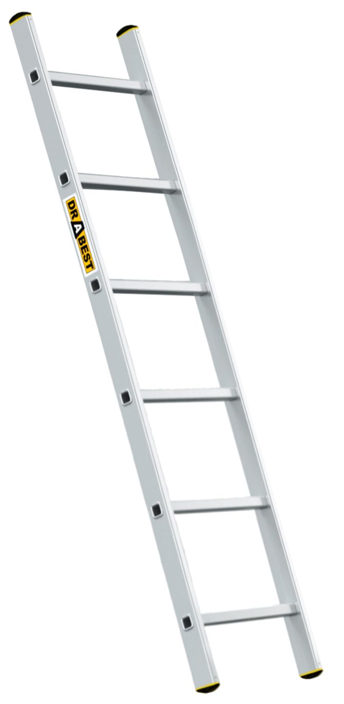 Hliníkový žebřík 1 x 6 příček