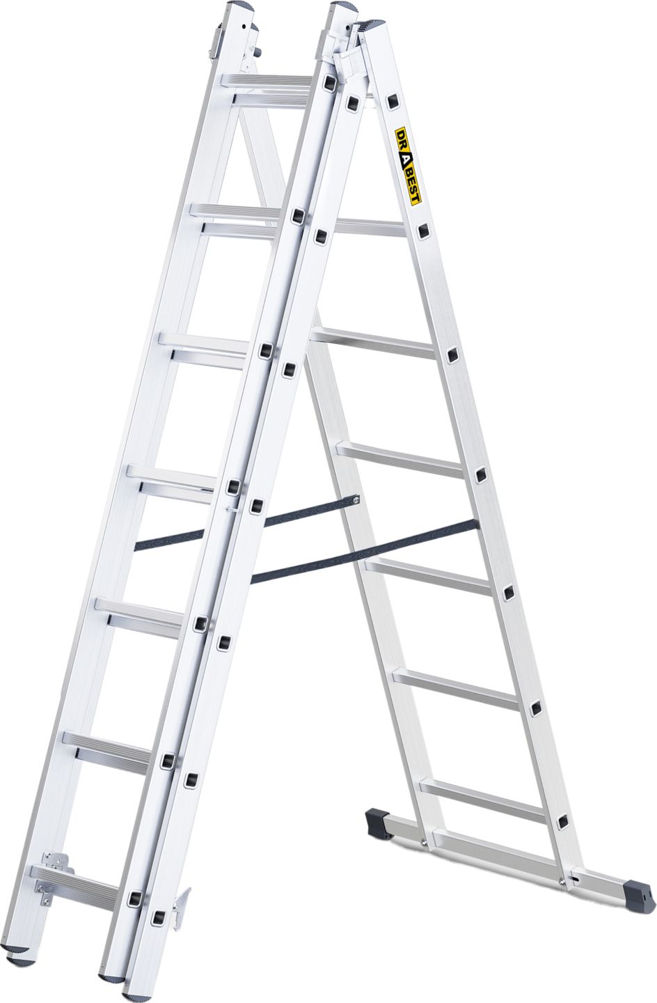 DRABEST Mehrzweckleiter 3x7