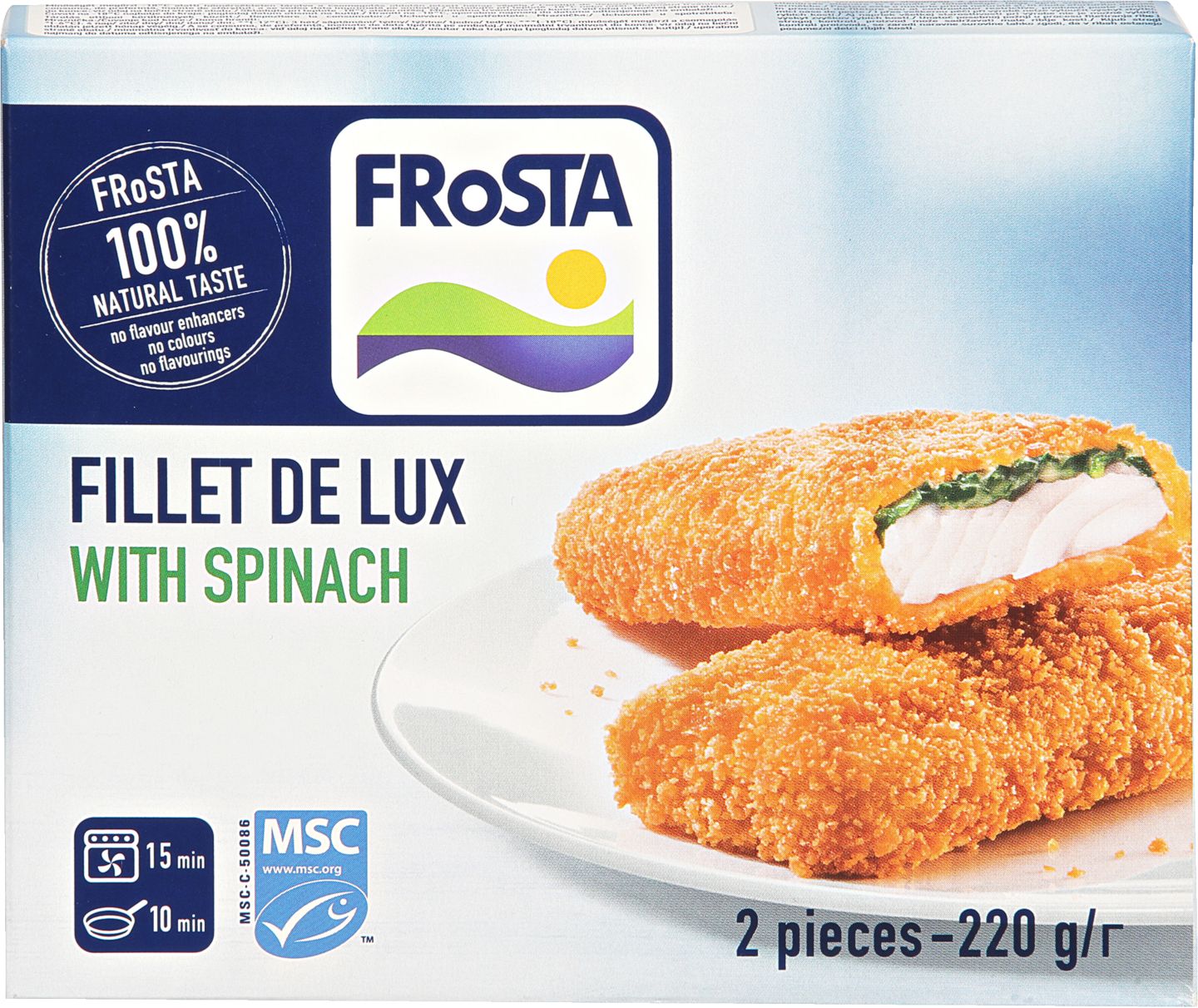 Frosta Filé z tresky pestré
různé druhy