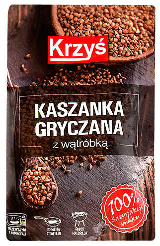 Krzyś Kaszanka gryczana z wątróbką