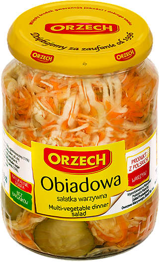 Orzech Sałatka obiadowa