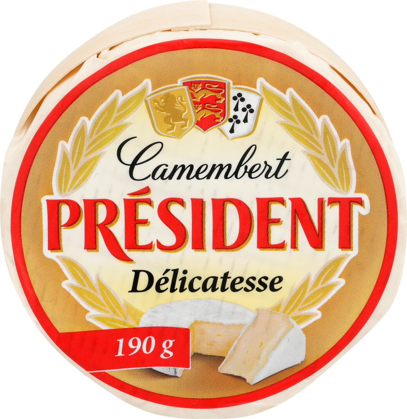 PRÉSIDENT Camembert Délicatesse
Měkký zrající sýr