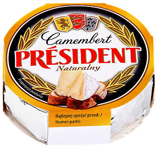 Président Ser Camembert lub Brie