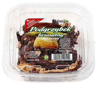 Podgrzybki brunatne suszone