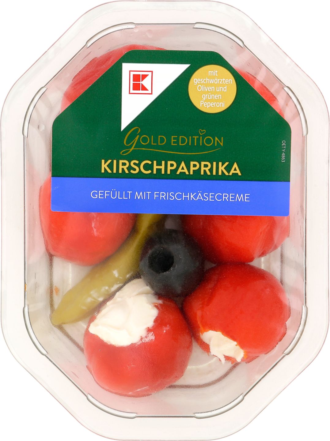 K-GOLD EDITION Cherry papriky
plněné krémovým sýrem