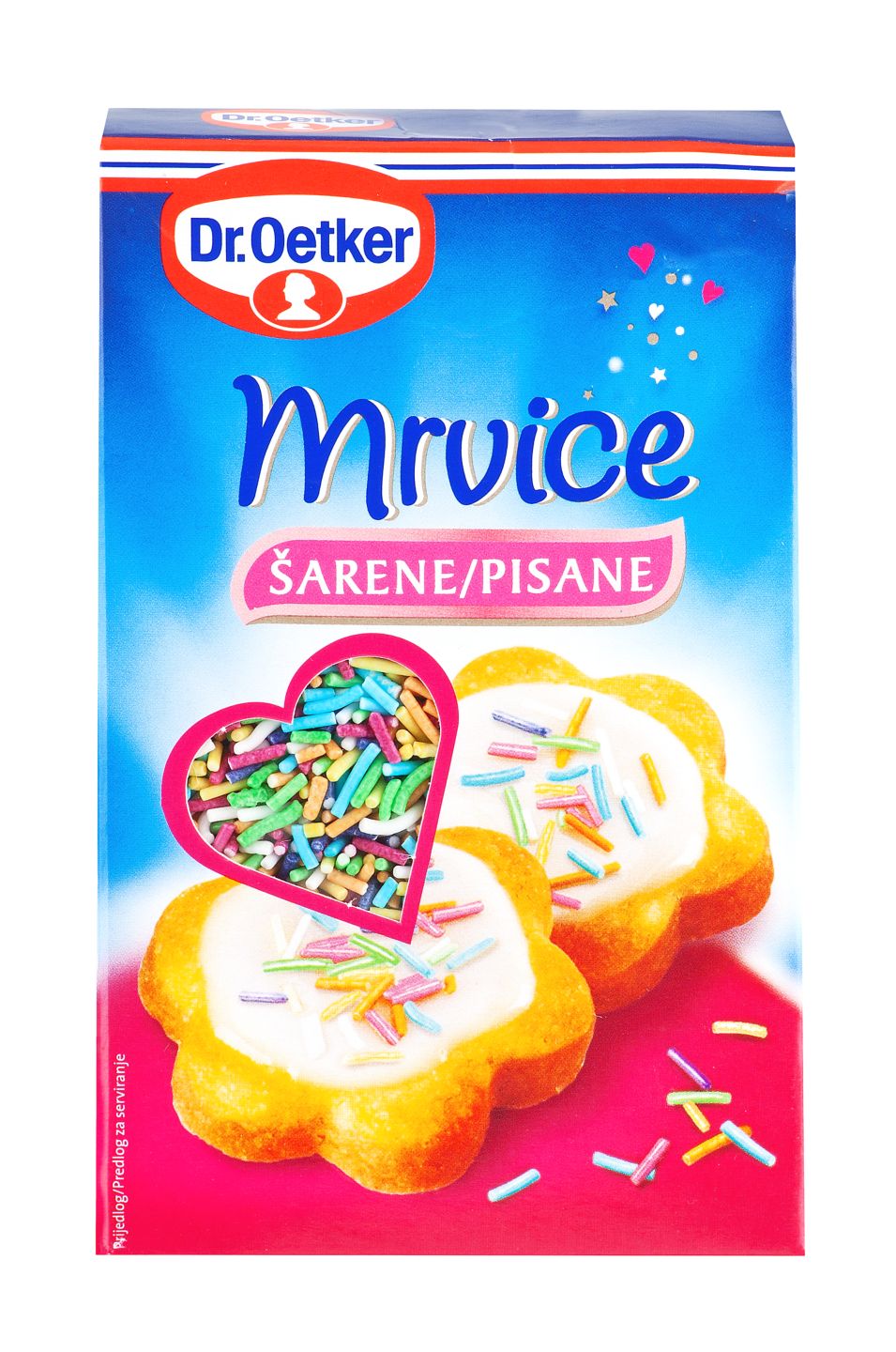 Dr.Oetker mrvice šarene 80 g
MPC 2.5.2025=1,39€