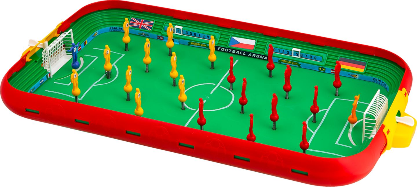 Stolní fotbal na pružinách rozměry: 55 x 30 x 6 cm