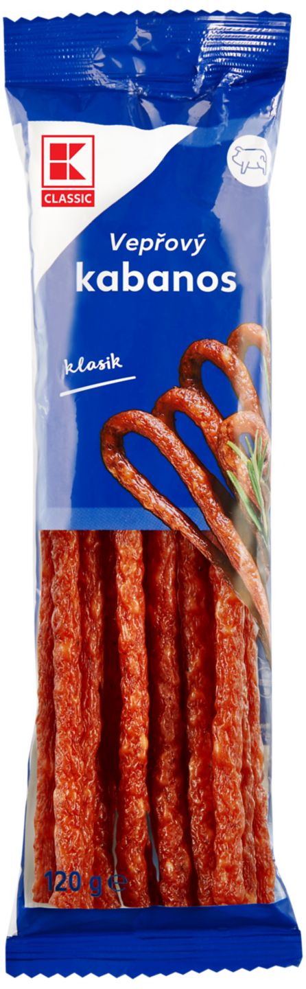 K-Classic Vepřový kabanos
klasik