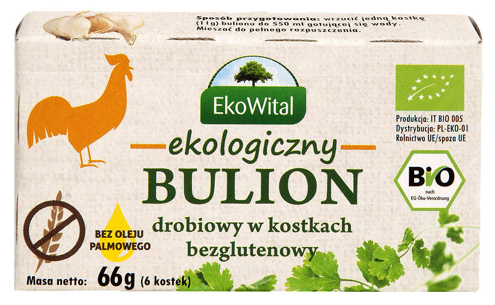 Zdjęcie oferty EkoWital Bulion BIO - bezglutenowy