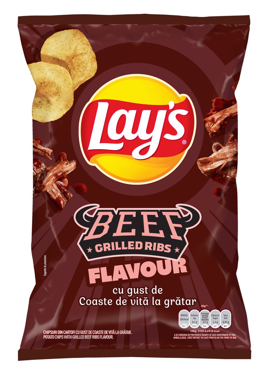 Изображение на Lays Kартофен чипс
GrilledBeefRibs