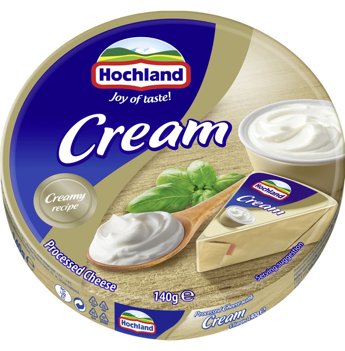 Изображение на Hochland Топено сирене
различни вкусове