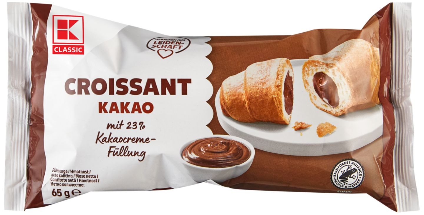 Изображение на K-CLASSIC Кроасан с пълнеж
различни вкусове