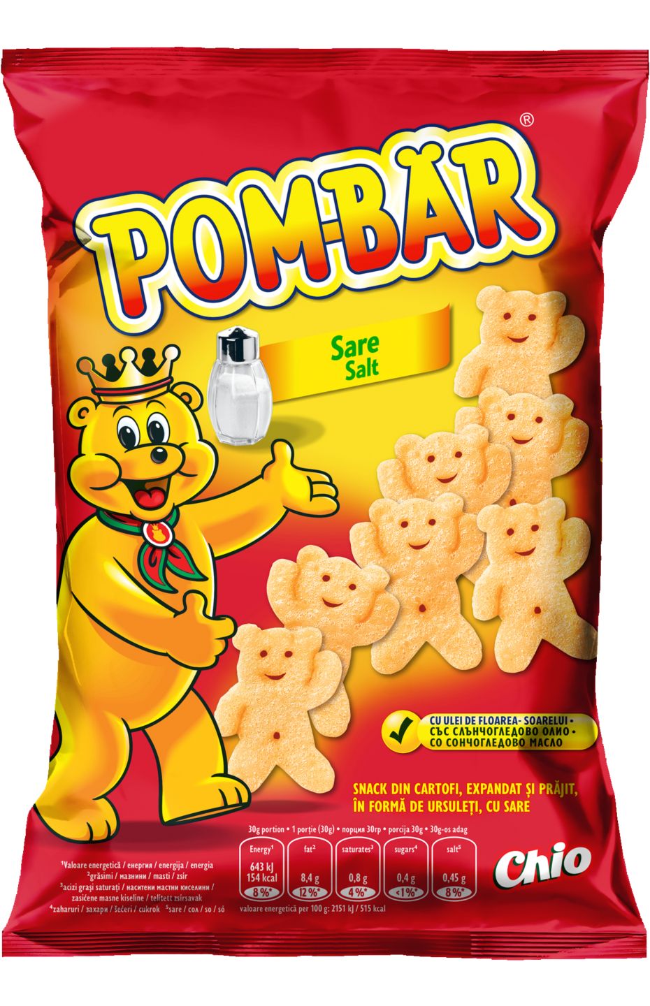 Изображение на Pom Bar Картофени мечета
различни вкусове