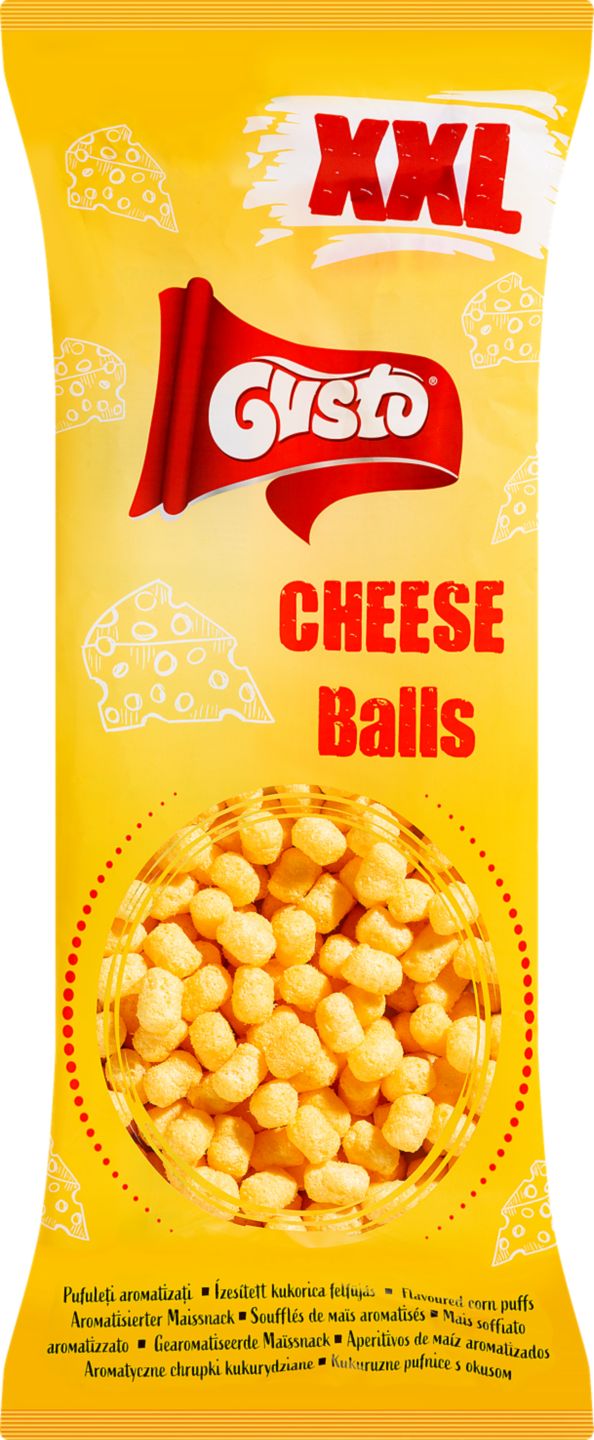 GUSTO sýrové koule
xxl
