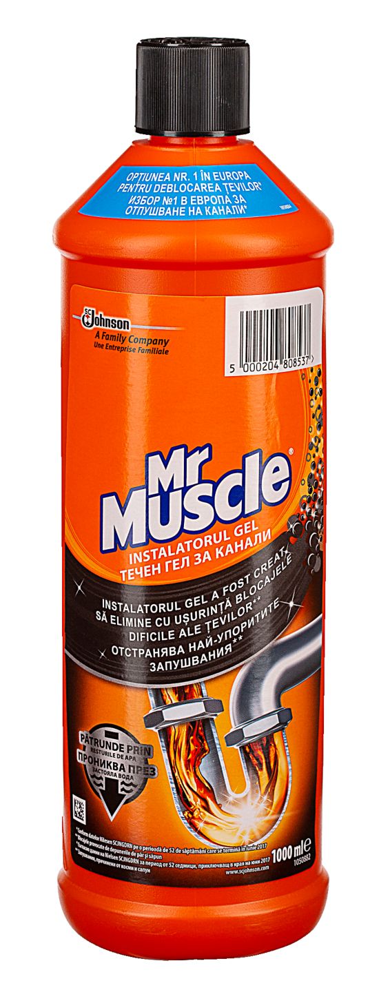 Изображение на Mr. Muscle Гел за канали
различни видове