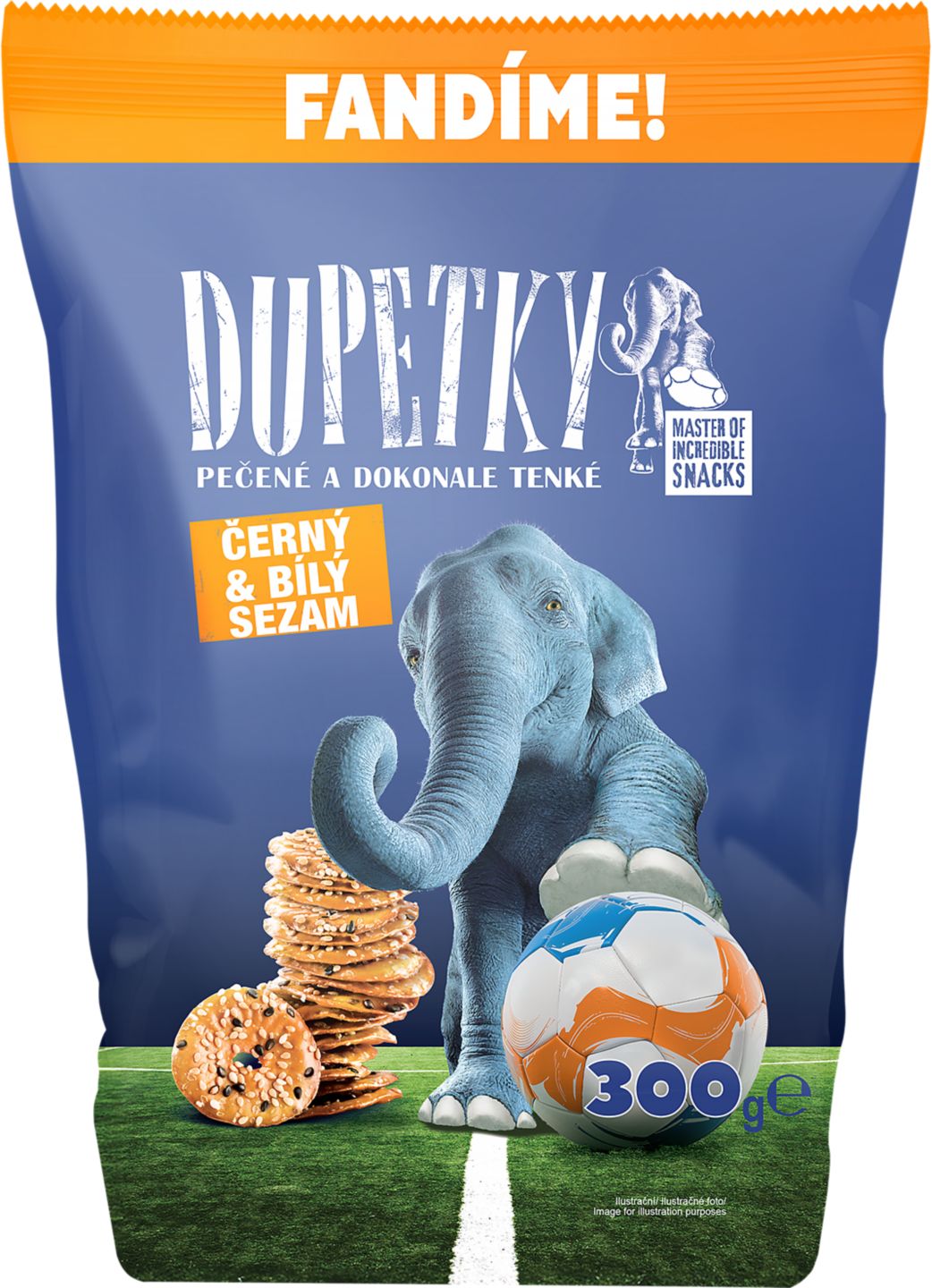 Dupetky Fandíme preclíky
S příchutí sezam