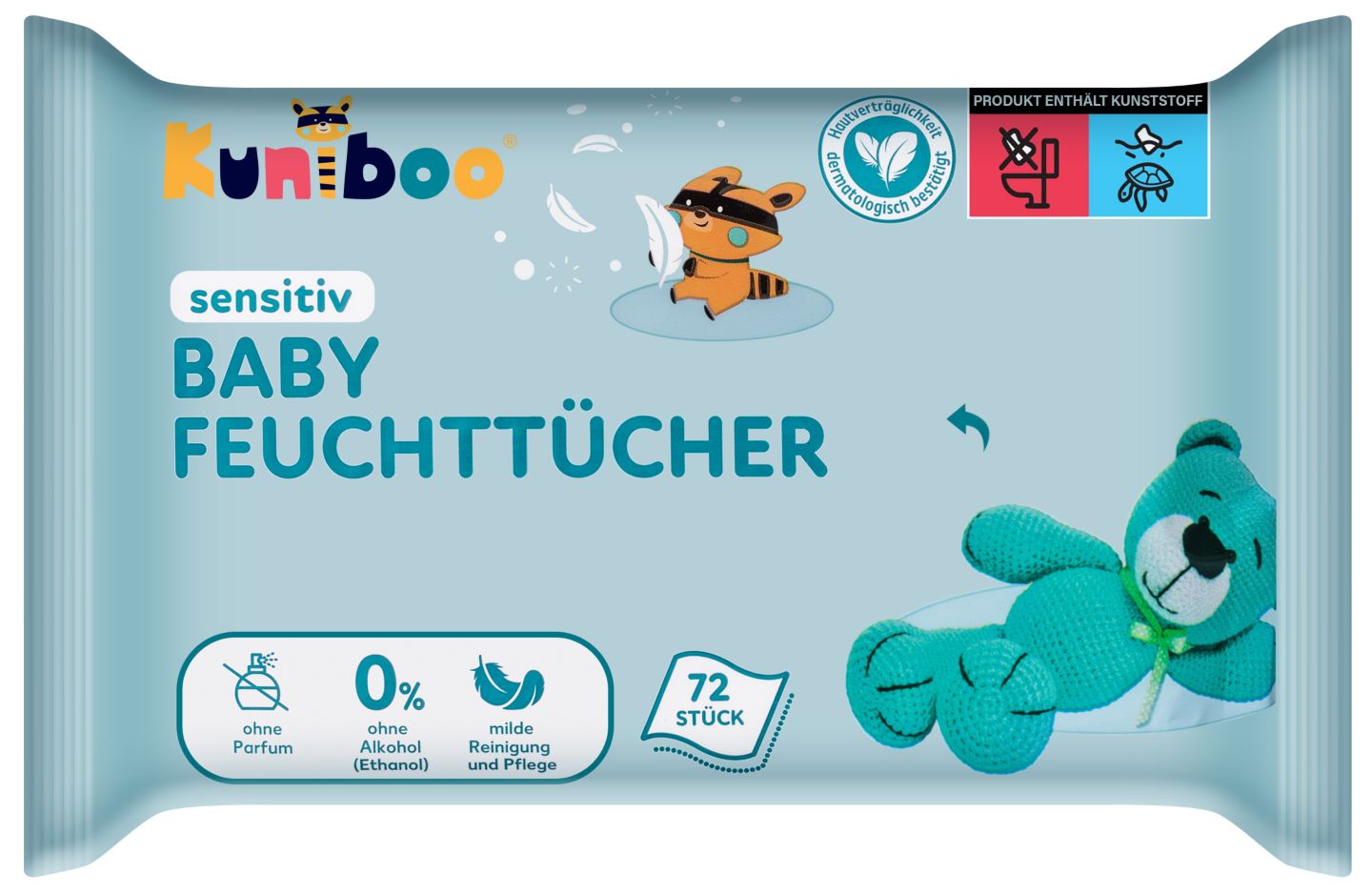 KUNIBOO Vlhčené ubrousky