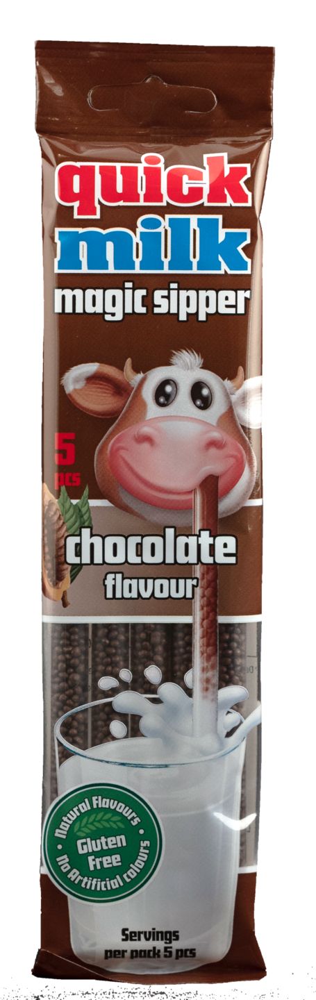 Изображение на Quick Milk Сламки
с вкус на шоколад