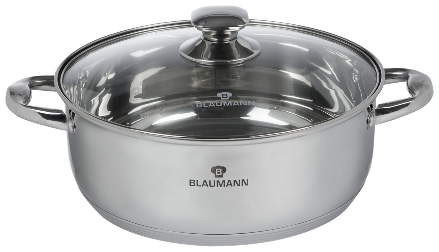 BLAUMANN Nízký hrnec s poklicí
Ø 26 cm