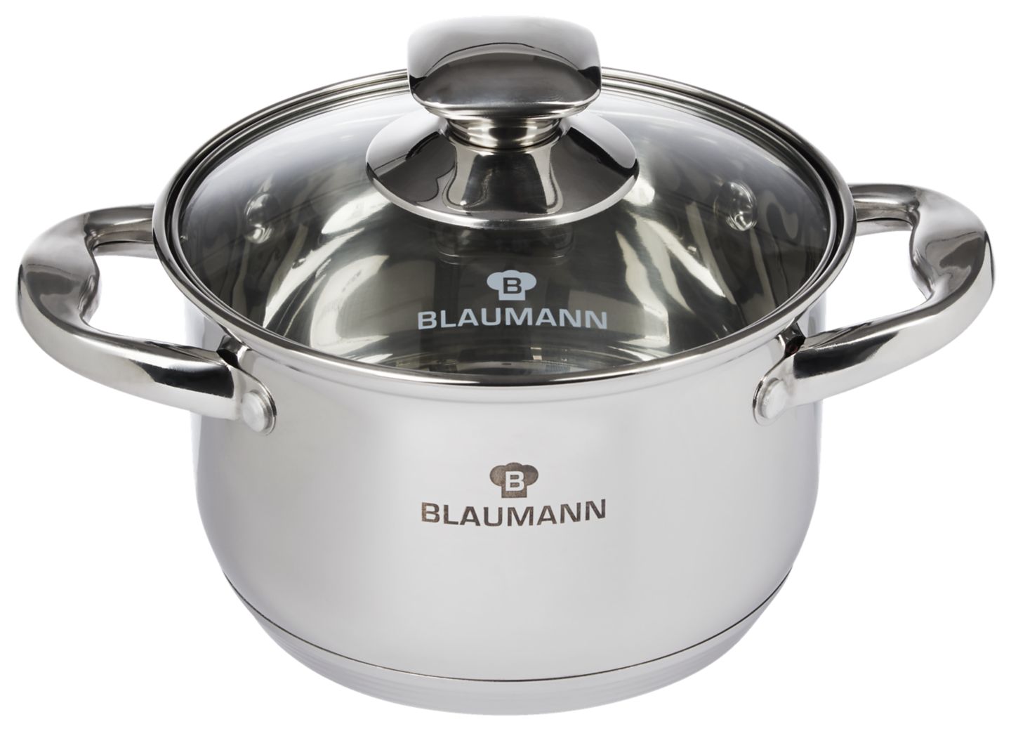 Изображение на Blaumann Тенджера с капак
1,8 л, Ø16 x 10,5 см