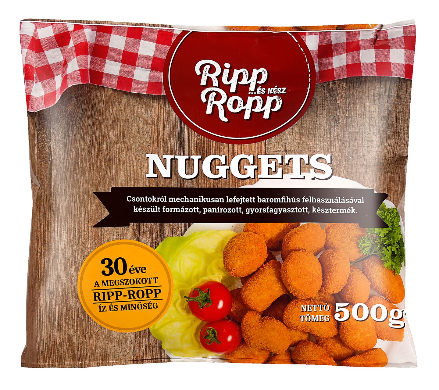 Изображение на Ripp Ropp Панирани пилешки хапки
или Панирани пилешки бургери