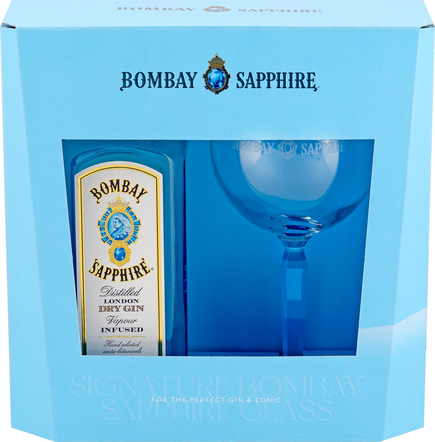 Bombay Saphire Gin
dárkové balení se skleničkou